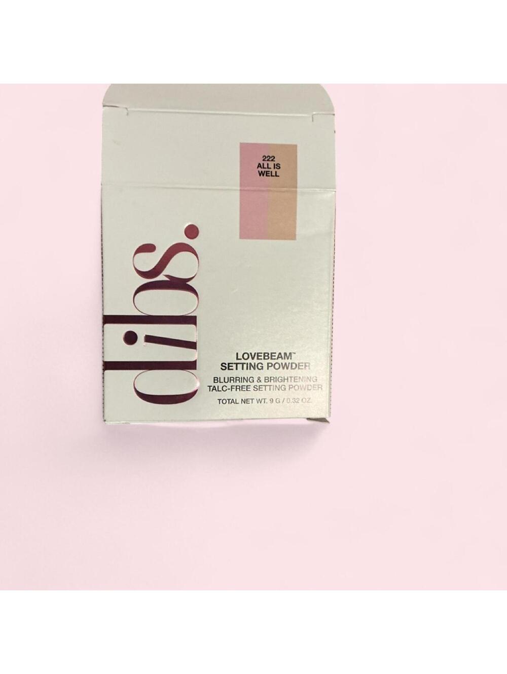 dibs setiing powder all is well